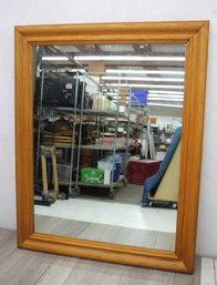 Large Wooden Frame Mirror -68.5'x 55.5'