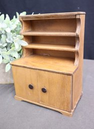 Wooden Miniature  Kitchen  Hutch