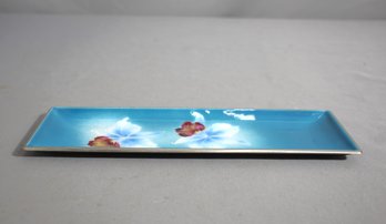 Japanese Tutanka Enamel Dish - Late 20th Century