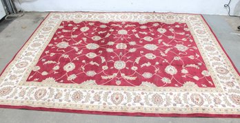 Home Decorators Collection Claire Area Rug  Red Floral Traditional Rug 8' X 10'