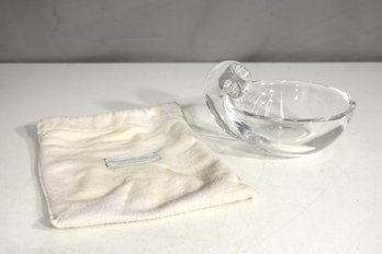 Vintage Steuben Scroll Glass Bowl - 3.5'H X 5' Round