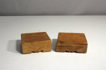 Two Wooden Stands -1' X 3'