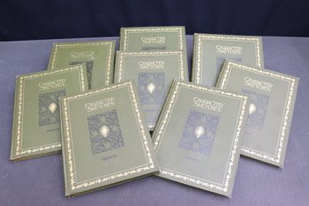 Vintage Eight Volume Collection Character Sketches By Brewer - Poetry, Romance, Drama, Fiction