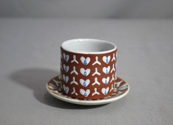 Joska Denmark Pattern No. 27 Cup And Saucer Set