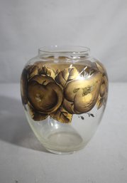 Vintage Charleton Hand Decorated Vase - 7' Tall