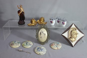 Group Lot Of Vintage Decorative Tchotchkes