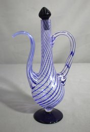 CESM-I BULBUL Handblown Glass Pitcher, 10' High