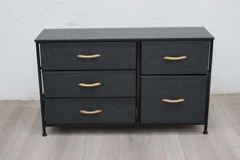Small Chest With Fabric Drawers For  Kids Clothes Or Office -24'h X 39.5'w X 12'd