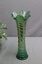Vintage Carnival Glass Vase
