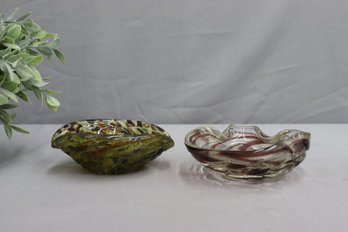 Two (2) Vintage Ashtrays