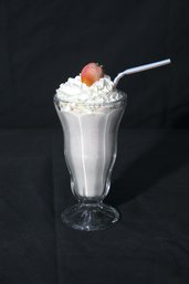Faux Food Prop Vanilla Milkshake