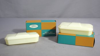 2 Vintage 1950s Fuller Brush Co Table Tidy Crumb Sweeper In Original Box