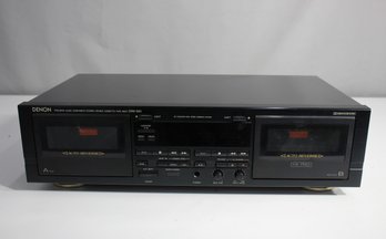 Denon DRW-660 Precision Audio Stereo Dual Cassette Deck With Auto Reverse-untested
