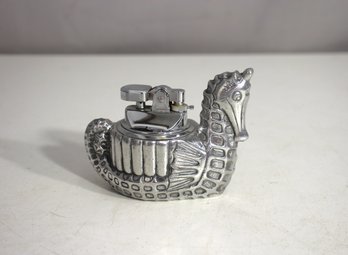 Rare 1950s Georges Briard Seahorse Table Lighter  3H Vintage Collectible