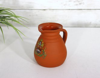 Vintage Wedgewood Ale Jug With Heraldic Crest  4.5' H
