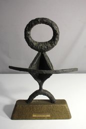 1969 'INF' Sculpture By E. Uhl  Displayed At Hudson River Museum