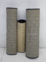 Black And Beige Diamond Pattern Runner And Mats Set-(runner-98' X 32' )