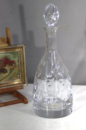 Mikasa Luna Crystal Wine Decanter  Elegant Vintage Glassware