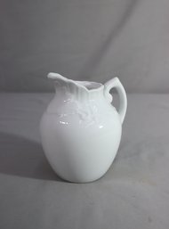 White Vintage China Two's Co Creamer