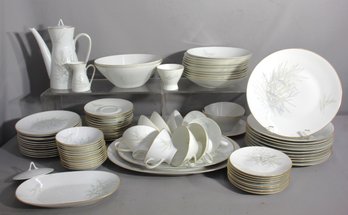 Vintage Rosenthal Germany 'Grasses' Fine Porcelain Dinner Service