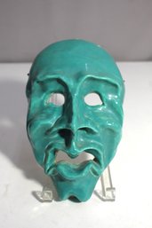 Handmade Ceramic Mask Tragedy And Comedy Expressions-9' X 6'