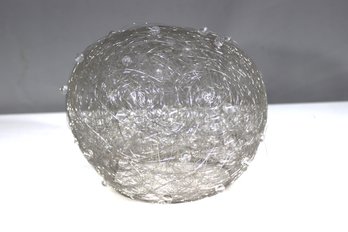 Modern Wire & Beaded Lamp Shade  Unique Artistic Light Cover