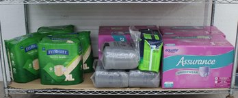 Shelf Lot Of Adult Underware
