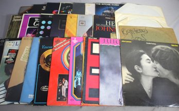 Eclectic Vinyl Record Collection - Classic Hits And Rare Finds