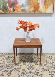 Mid-Century Modern Wood Accent Table  Danish Style Side Table 20' X 24' X 18'