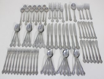 Mixed Lot Of Assorted Stainless And Silverplate Flatware