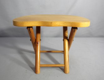 Vintage 1950's Nevco Patented Yugoslavian Folding Carrying Stool