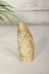 Vintage Alaskan Billiken Style Carved Figure  3.5 Tall