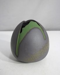 Handcrafted Ceramic Vessel  6' H