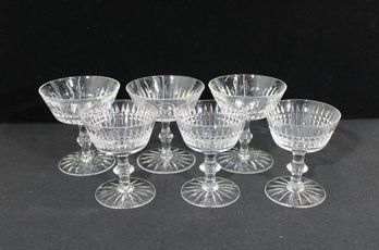 WATERFORD EILEEN 4 1/2' Champagne / Tall Sherbet Cut Crystal Stemware