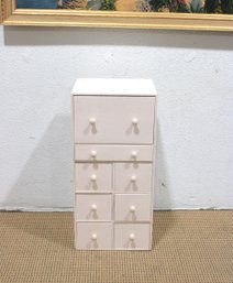 Painted  6-Drawer Chest / Lingerie Cabinet  33H X 15.5W