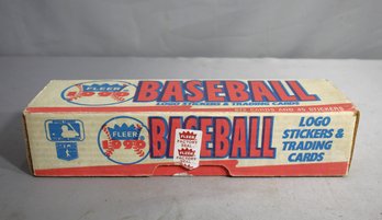 1990 Fleer Baseball Trading Cards Box  672 Cards And 45 Stickers