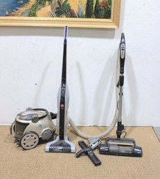 Eureka Boss WindTunnel Canister Vacuum W/ Attachments  Hoover LINX Stick Vacuum  Cleaning Lot