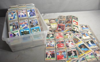 Collection Of Baseball Trading Cards  Vintage And Modern Mix