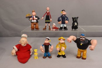 Mezco Toyz - Popeye Mini Figures: BLUTO, SWEE' PEA, OLIVE OYL, POPEYE,  WIMPY