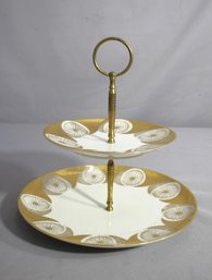 Two-Tier Arzberg Bavaria Germany Cake Plate