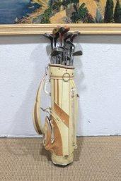 Vintage Mixed Golf Club Set W/ Mizuno Bag  Woods, Irons, Putters  Classic Collection