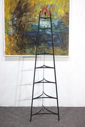 Tall 72.5' Wrought Iron Pot Rack -8 Tier