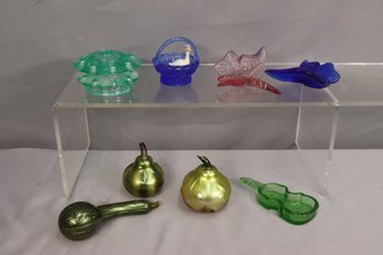 Group Lot Of Glass Pieces