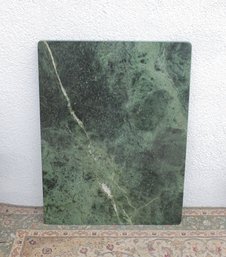 Green Marble Slab / Tabletop / Decorative Stone Panel  24' X 18'
