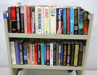 Group Lot B-Large Two-Shelf Lot Of Fiction & Non-Fiction Hardcover Books  Bestsellers & Classics