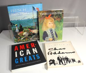 Group Lot D-Art And Culture Book Lot  Impressionism, French Painting, American Icons & More