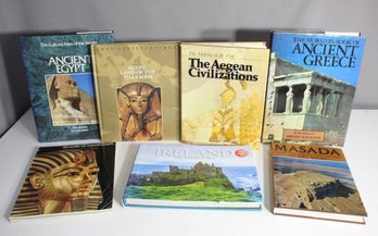 Group Lot F-Cultural And Historical Book Collection  Ancient Egypt, Greece, Ireland, And More
