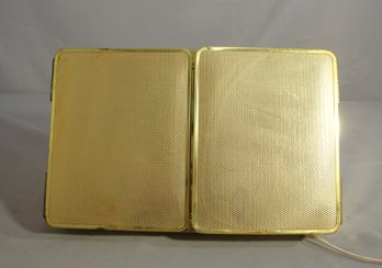 Vintage Tri-Fold Lighted Vanity Mirror