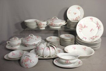 Vintage Victoria Czechoslovakia Porcelain Dinnerware Set - Partial Collection
