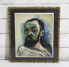 Henri Matisse Self Portrait Print  Framed Expressionist Artwork 13' X 11.5'